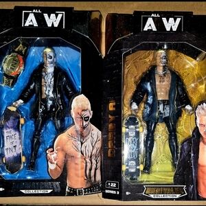 AEW Action Figure Set - Black and Gold
